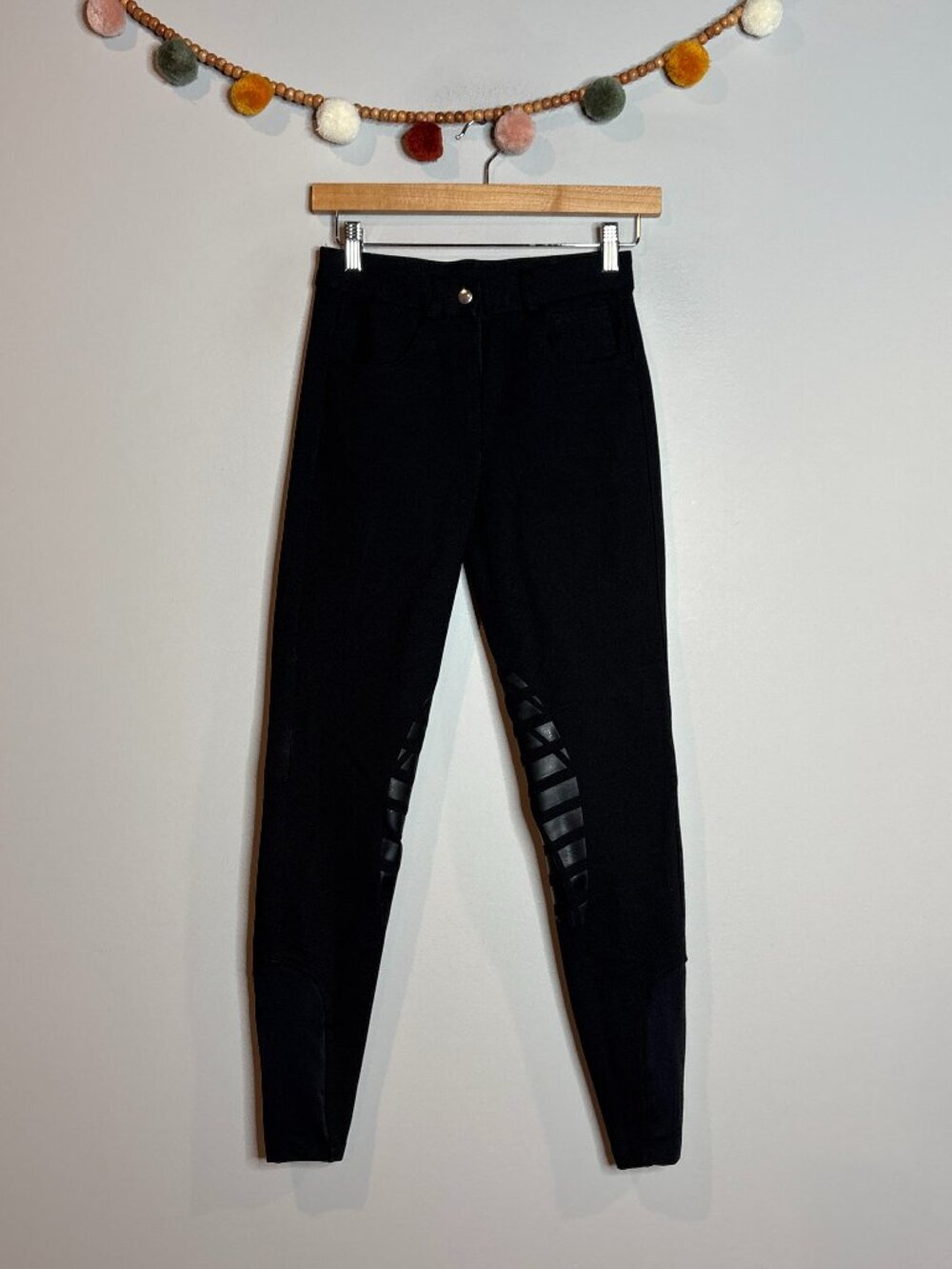 HR Farms black Equestrian Grip Breeches Riding Pants
